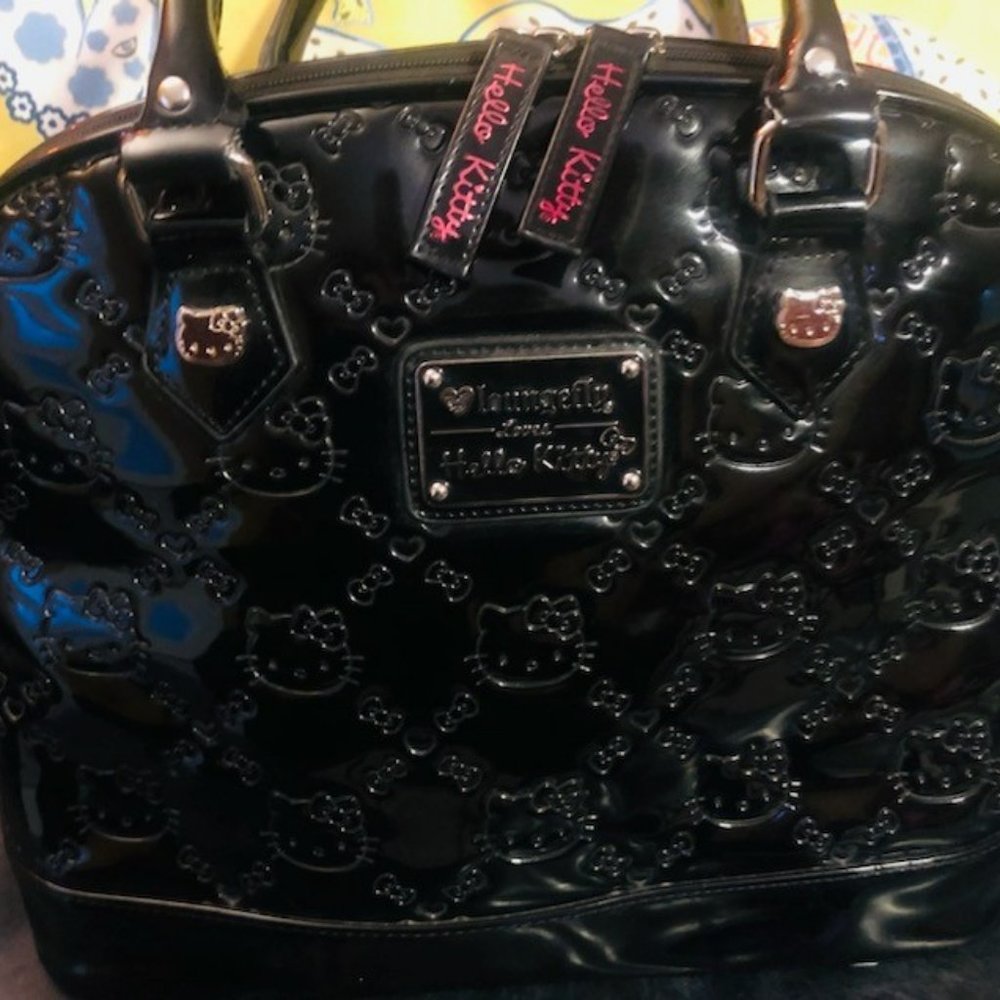 Loungefly Hello Kitty Patent Satchel